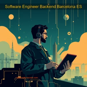 Artistic representation for Software Engineer Backend Barcelona ES