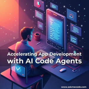 Artistic representation for Accelerating App Development with AI Code Agents