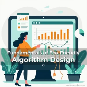 Artistic representation for Fundamentals of Eco-Friendly Algorithm Design