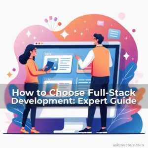 Artistic representation for How to Choose Full-Stack Development: Expert Guide