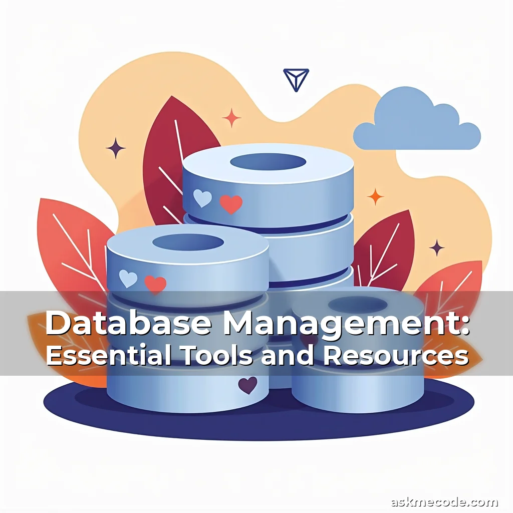 Artistic representation for Database Management: Essential Tools and Resources