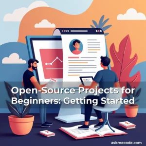 Artistic representation for Open-Source Projects for Beginners: Getting Started