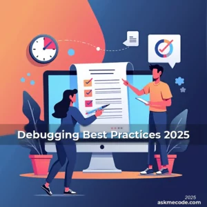 Artistic representation for Debugging Best Practices 2025