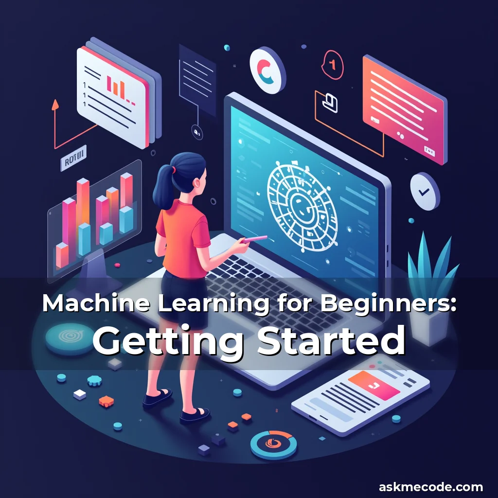 Artistic representation for Machine Learning for Beginners: Getting Started
