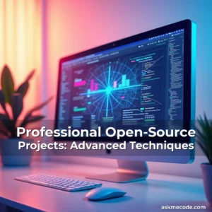 Artistic representation for Professional Open-Source Projects: Advanced Techniques