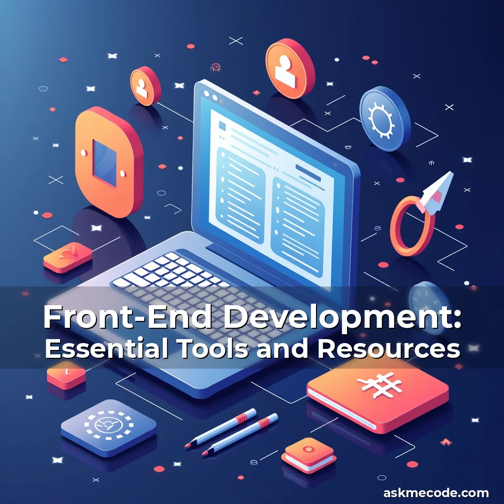 Artistic representation for Front-End Development: Essential Tools and Resources