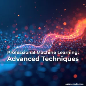 Artistic representation for Professional Machine Learning: Advanced Techniques