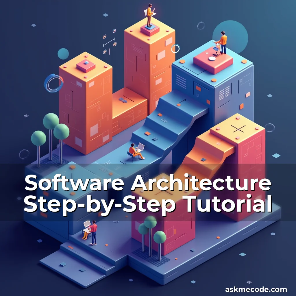 Artistic representation for Software Architecture Step-by-Step Tutorial