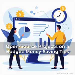 Artistic representation for Open-Source Projects on a Budget: Money-Saving Tips
