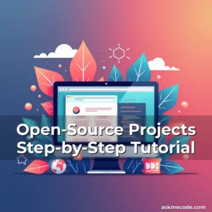 Artistic representation for Open-Source Projects Step-by-Step Tutorial