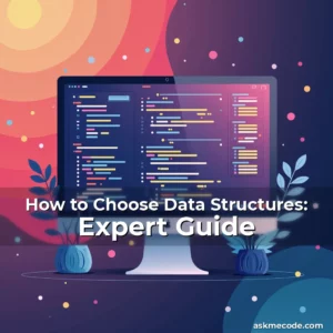 Artistic representation for How to Choose Data Structures: Expert Guide
