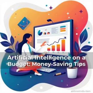 Artistic representation for Artificial Intelligence on a Budget: Money-Saving Tips
