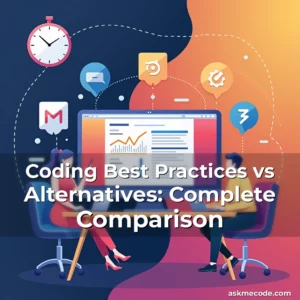 Artistic representation for Coding Best Practices vs Alternatives: Complete Comparison