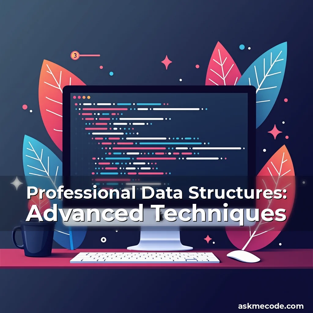 Artistic representation for Professional Data Structures: Advanced Techniques