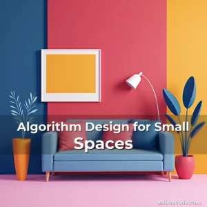 Artistic representation for Algorithm Design for Small Spaces