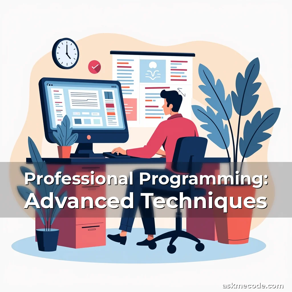 Artistic representation for Professional Programming: Advanced Techniques