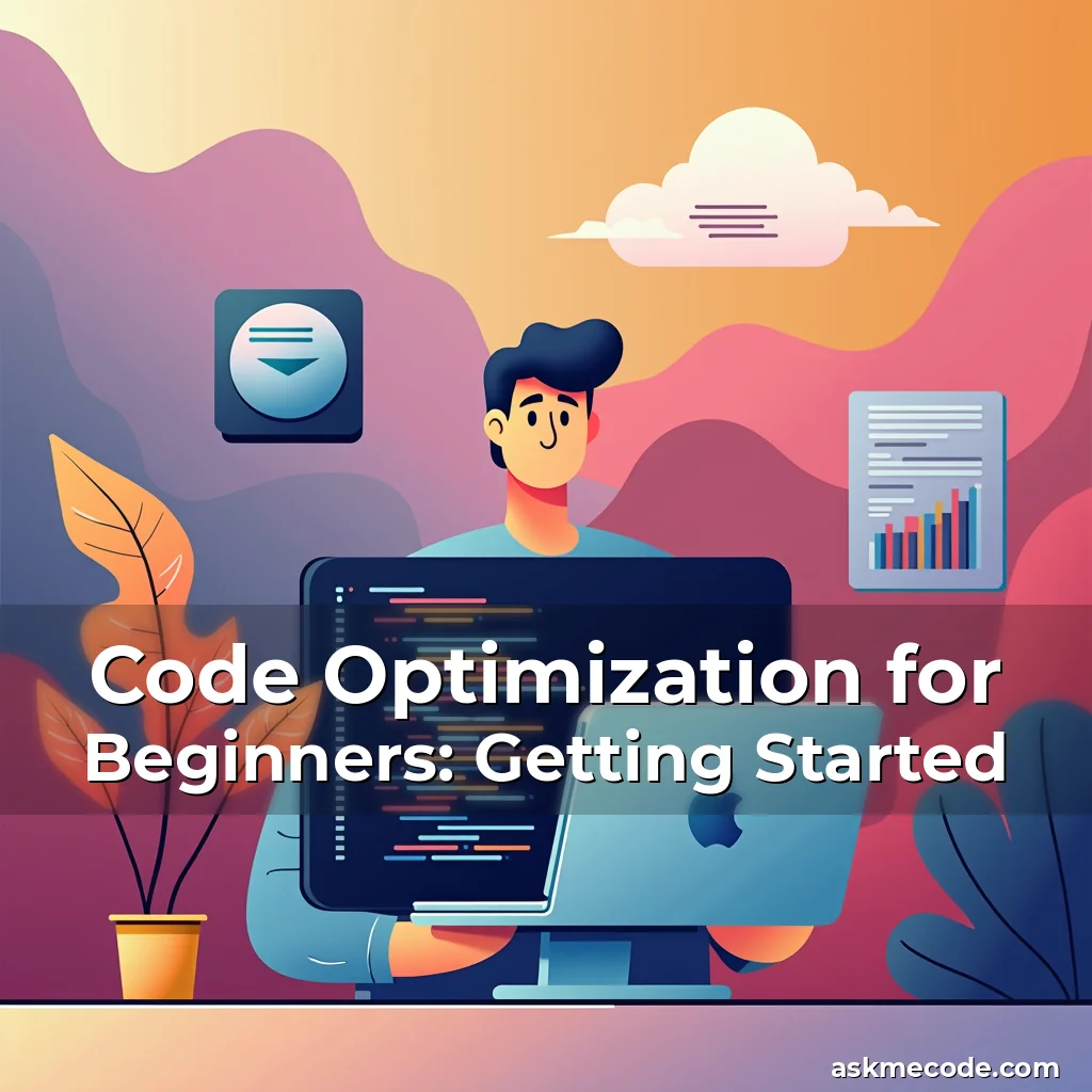 Artistic representation for Code Optimization for Beginners: Getting Started