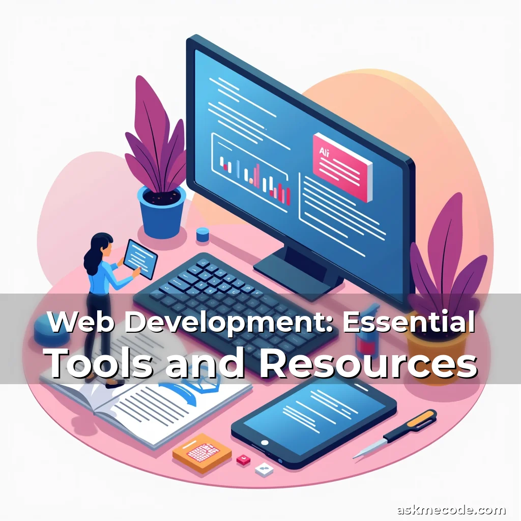 Artistic representation for Web Development: Essential Tools and Resources