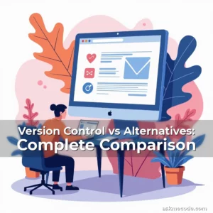 Artistic representation for Version Control vs Alternatives: Complete Comparison