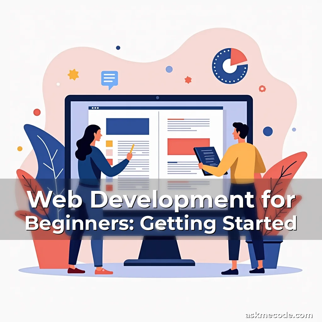 Artistic representation for Web Development for Beginners: Getting Started