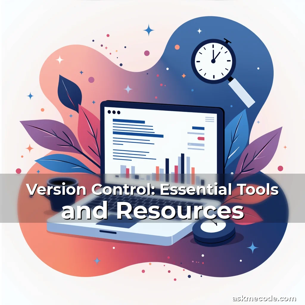 Artistic representation for Version Control: Essential Tools and Resources